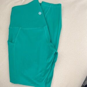 Lululemon Teal Leggings